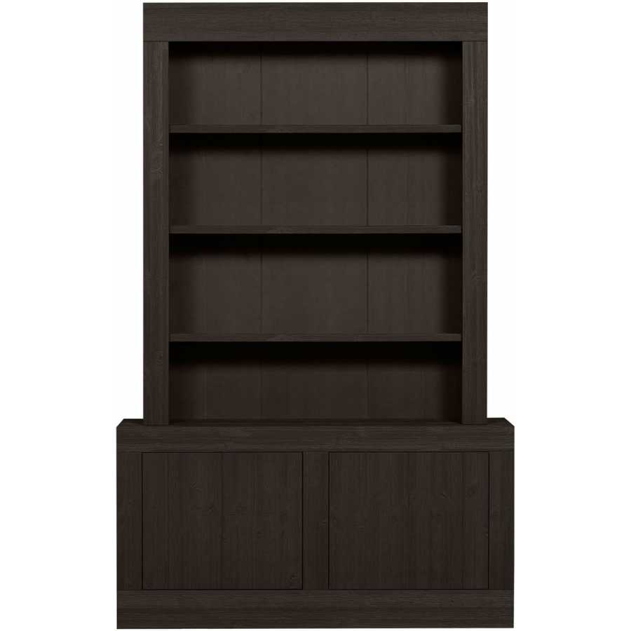 BePureHome Yumi Wide Bookcase - Brushed Cedar