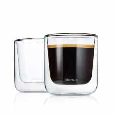 Blomus Nero Thermo Coffee Glasses - Set of 2