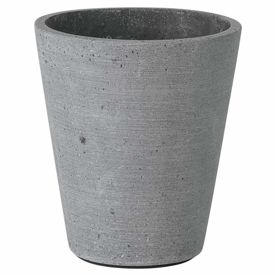 Blomus Coluna Plant Pot - Dark Grey - Extra Small