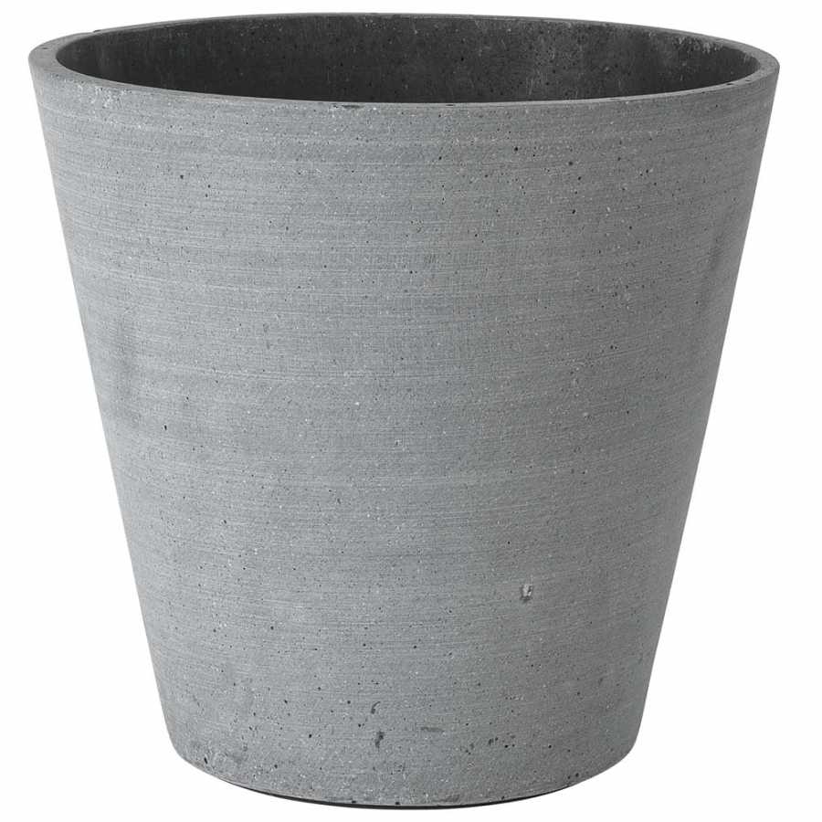 Blomus Coluna Plant Pot - Dark Grey - Large