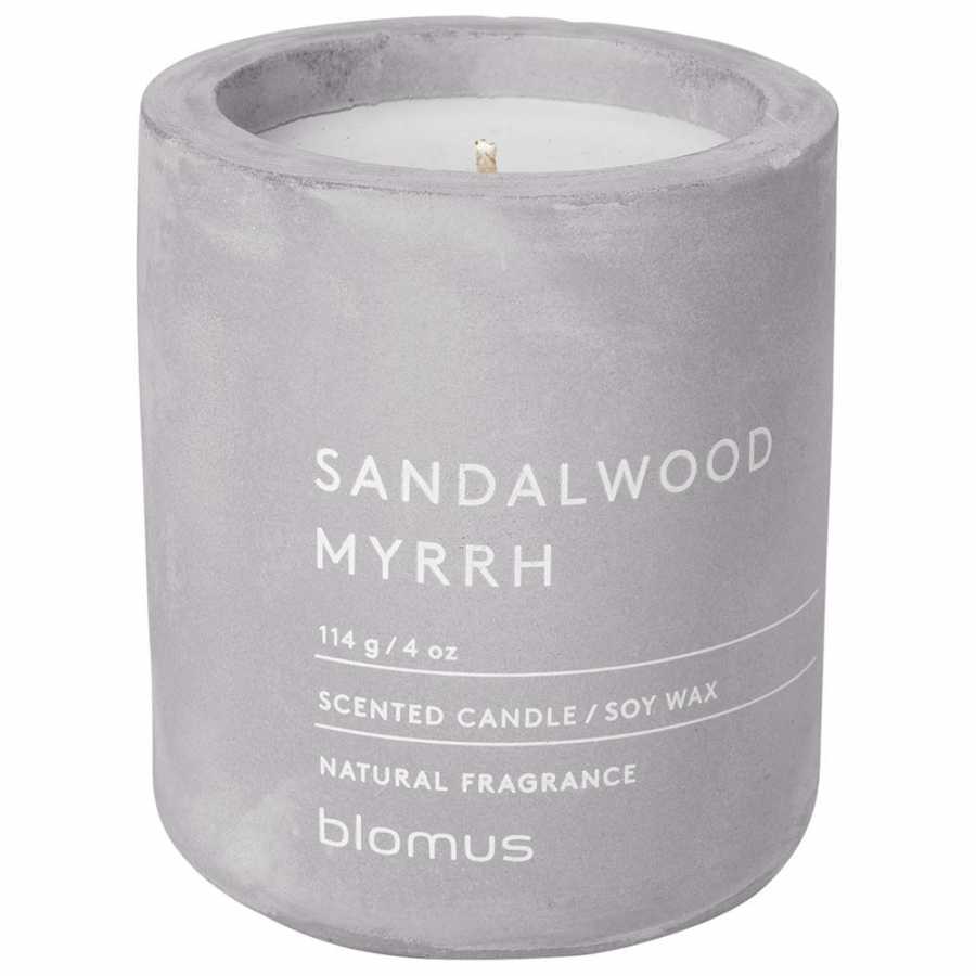 Blomus Fraga Scented Candle - Sandalwood Myrrh - Medium
