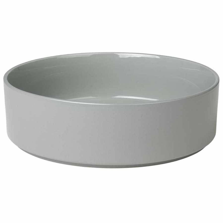 Blomus Pilar Bowl - Mirage Grey - Large Salad Bowl