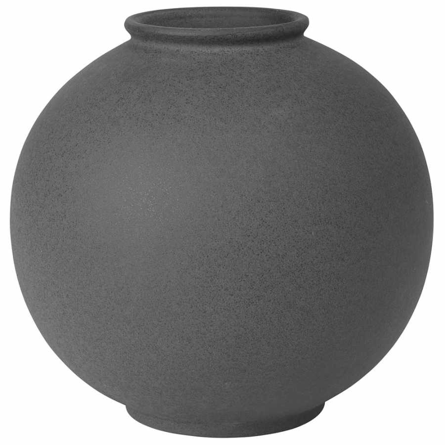 Blomus Rudea Round Vase - Peat - Small