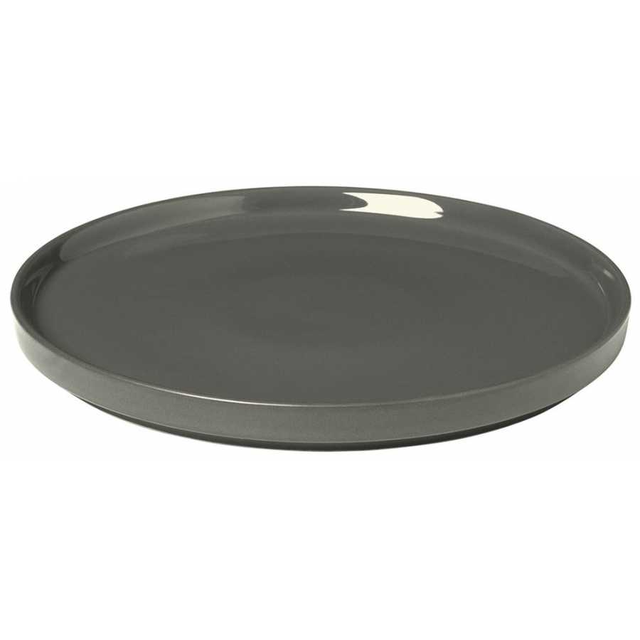 Blomus Pilar Plate - Pewter - Dessert Plate