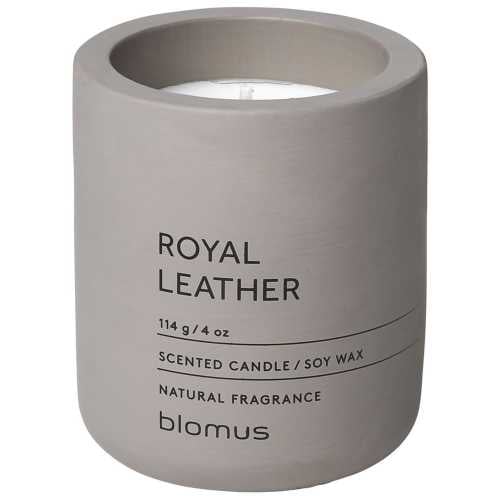 Blomus Fraga Scented Candle - Royal Leather