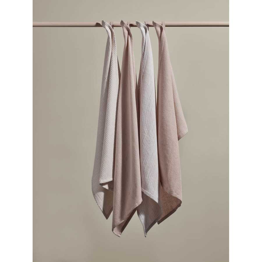 Blomus Quad Tea Towels - Set of 2 - Rose Dust