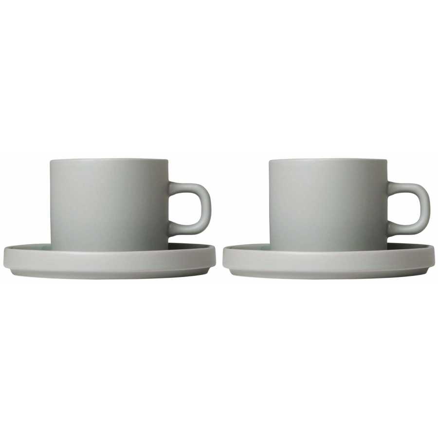 Blomus Pilar Coffee Set - Set of 2 - Mirage Grey
