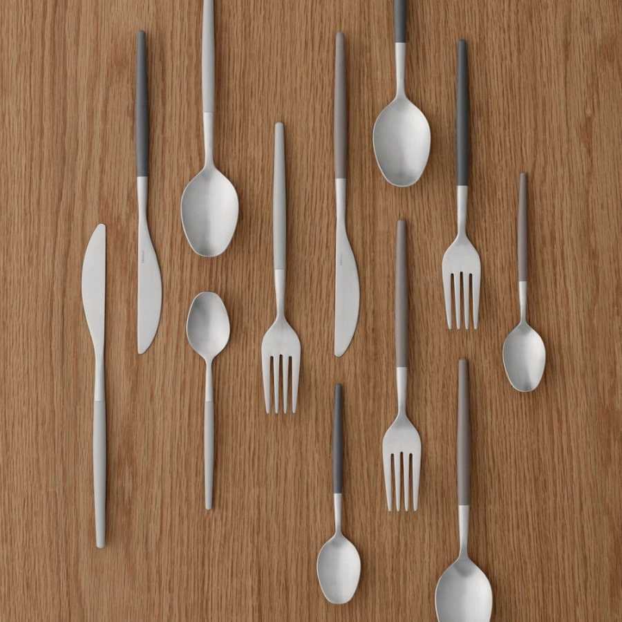 Blomus Maxime Cutlery - Set of 16 - Mourning Dove