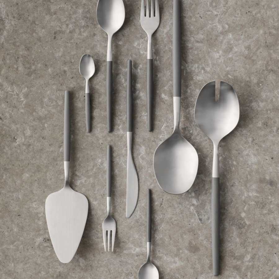 Blomus Maxime Cutlery - Set of 16 - Mourning Dove