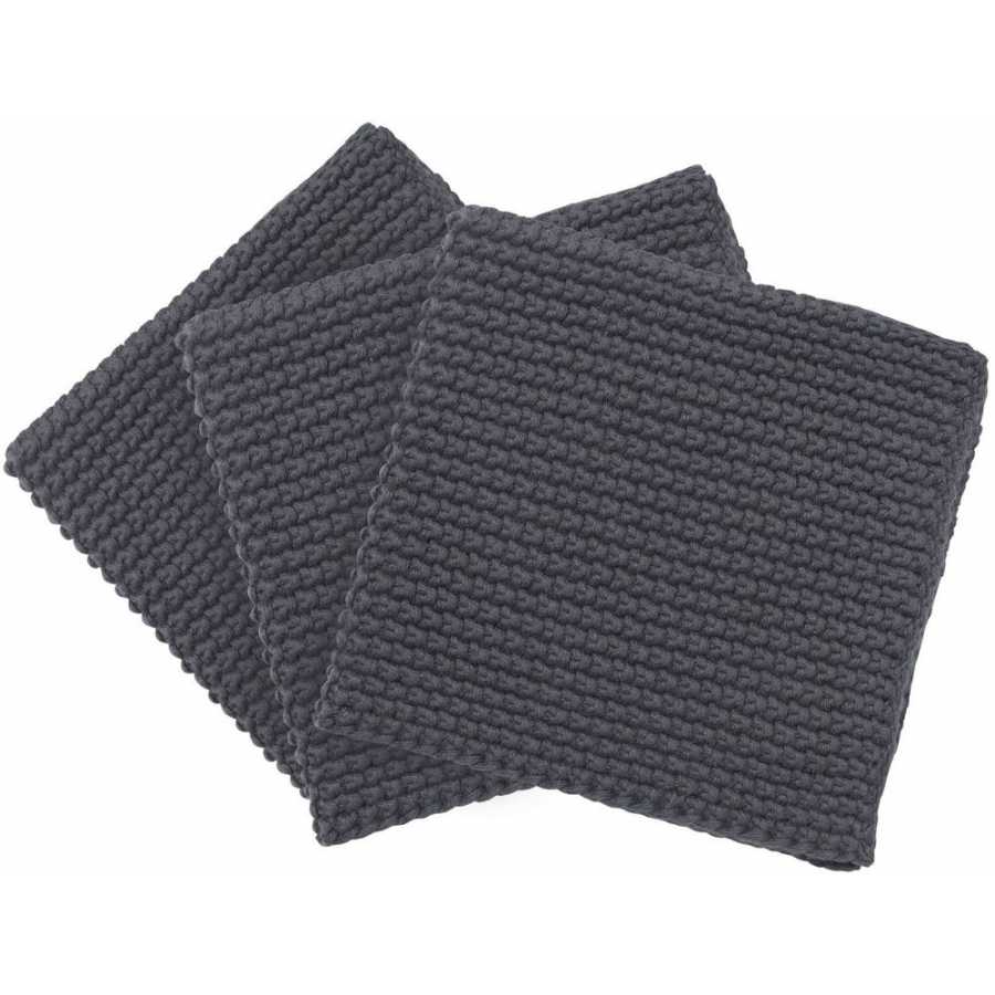 Blomus Wipe Perla Dishcloths - Set of 3 - Magnet