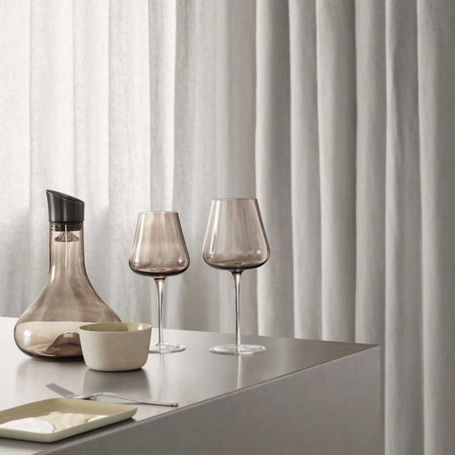 Blomus Belo White Wine Glasses - Set of 2 - Coffee