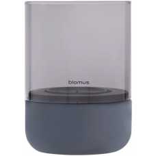 Blomus Calma Tealight Holder - Steel Grey & Smoke