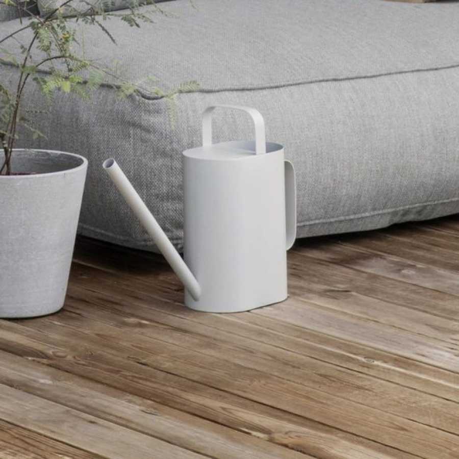 Blomus Rigua Outdoor Watering Can - Lily White