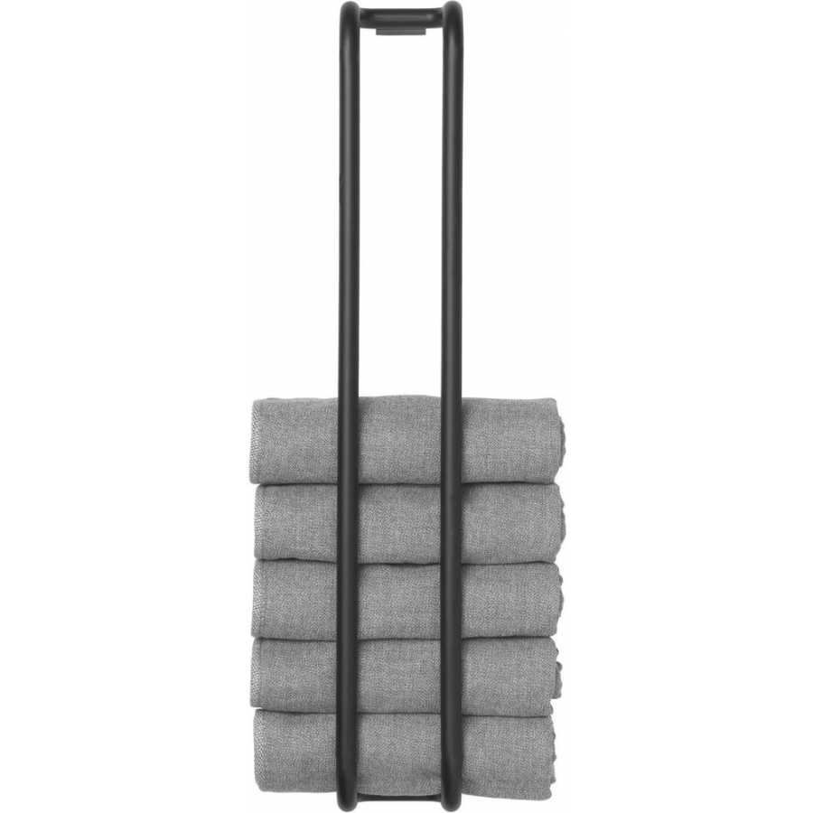 Blomus Modo Guest Towel Storage - Black
