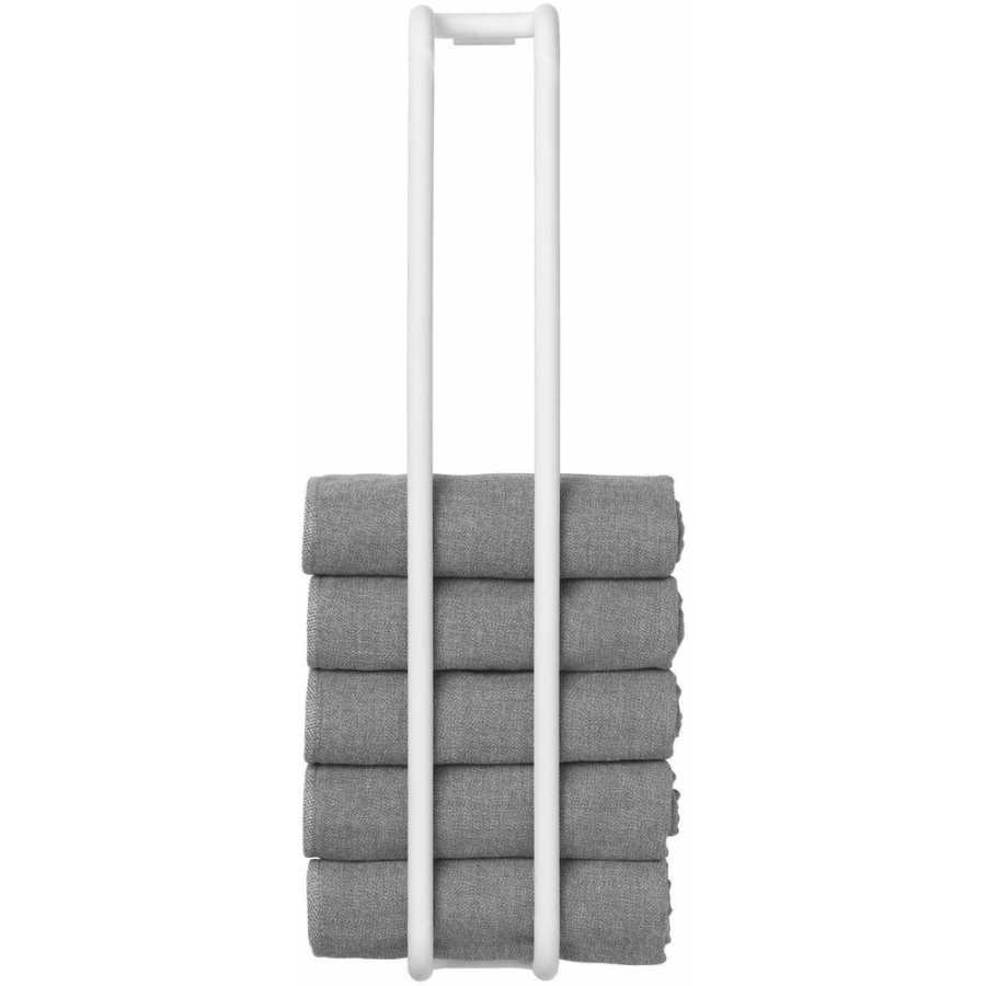 Blomus Modo Guest Towel Storage - White
