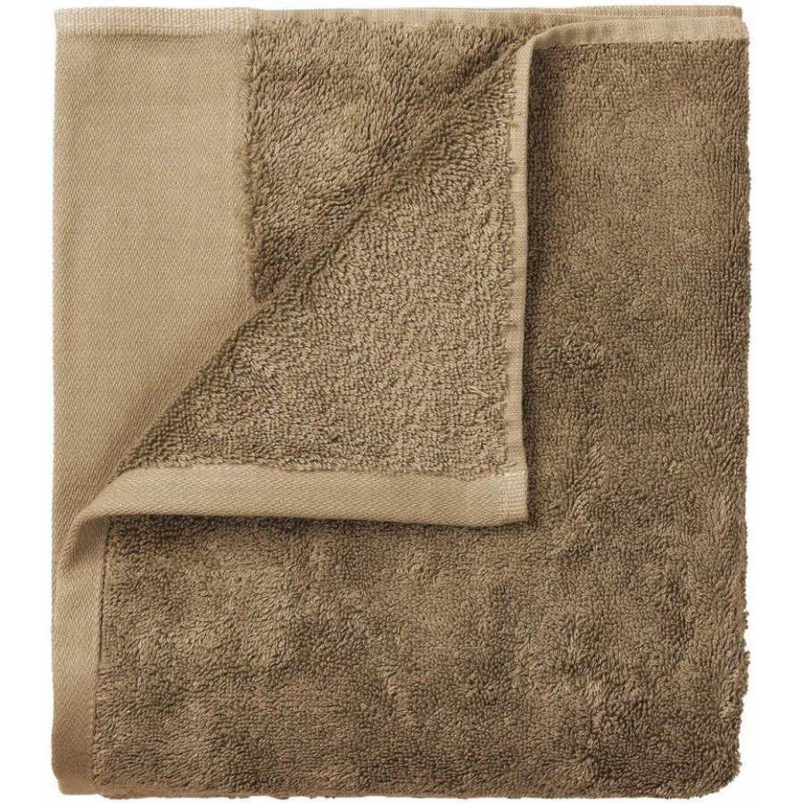 Blomus Riva Guest Towels - Set of 4 - Tan
