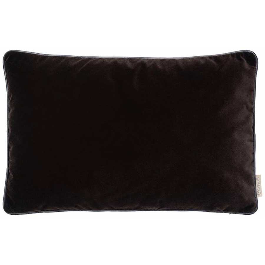 Blomus Velvet Rectangular Cushion Cover - Espresso - Small