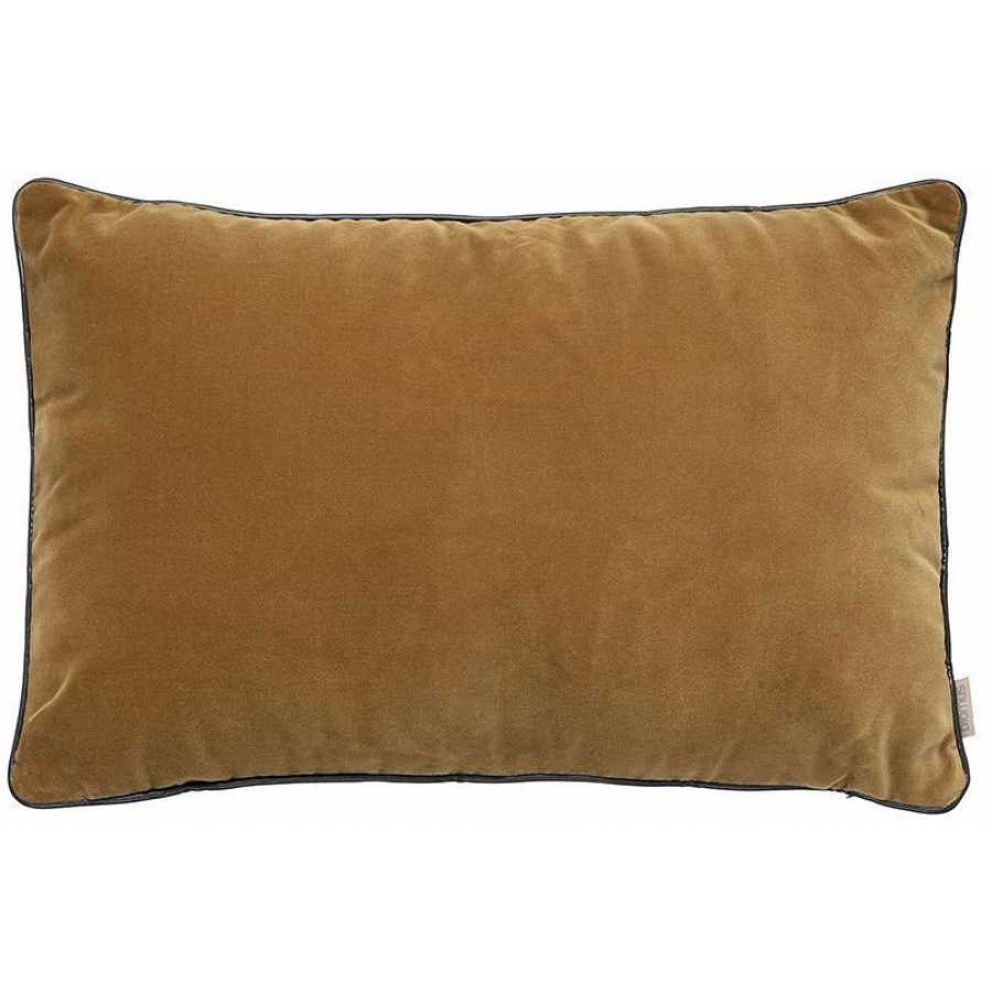 Blomus Velvet Rectangular Cushion Cover - Tan - Small