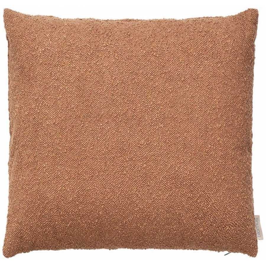 Blomus Boucle Square Cushion Cover - Rustic Brown - Small