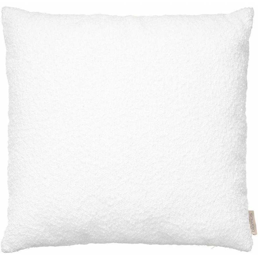 Blomus Boucle Square Cushion Cover - Lily White - Small