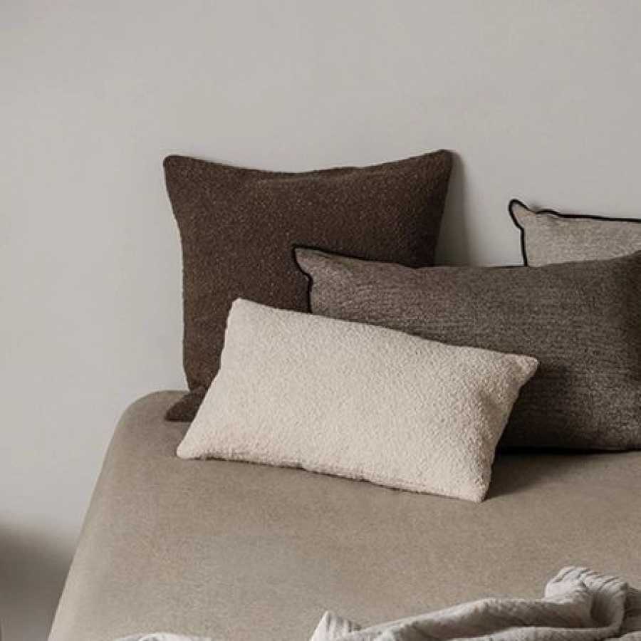 Blomus Boucle Rectangular Cushion Cover - Moonbeam - Small