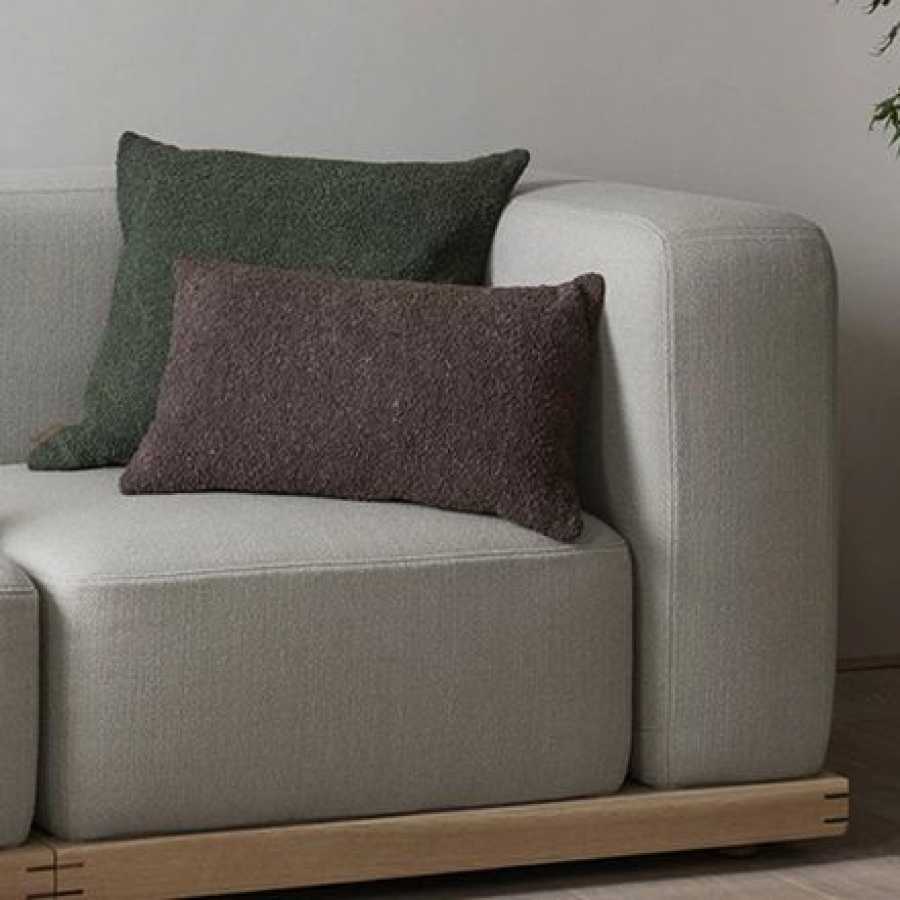 Blomus Boucle Rectangular Cushion Cover - Espresso - Small