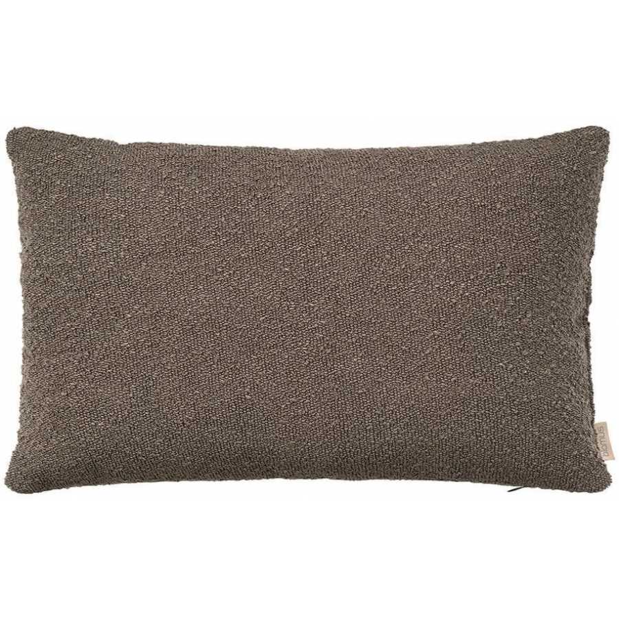 Blomus Boucle Rectangular Cushion Cover - Espresso - Small