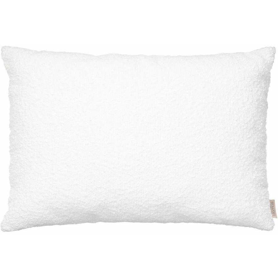 Blomus Boucle Rectangular Cushion Cover - Lily White - Large