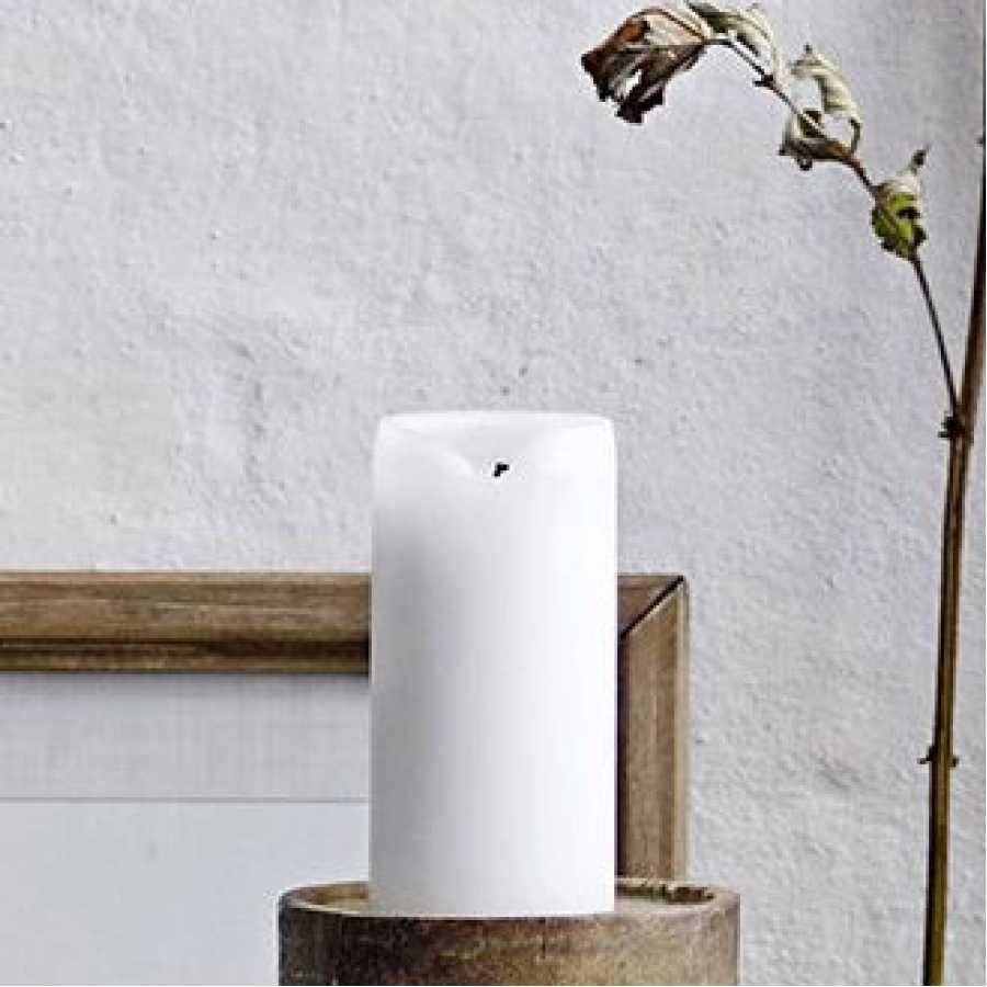 Bloomingville Anja Candle - White - Small