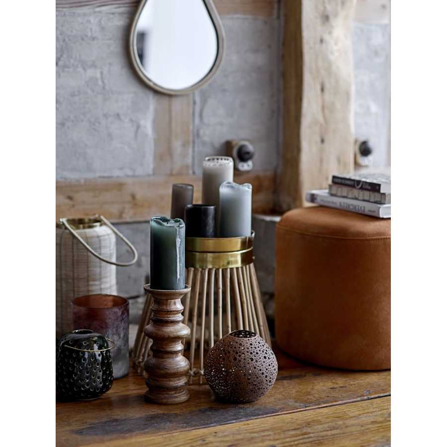 Bloomingville Anja Candle - Dark Green - Large