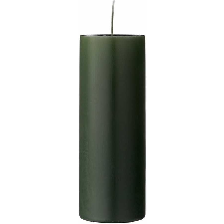 Bloomingville Anja Candle - Dark Green - Large