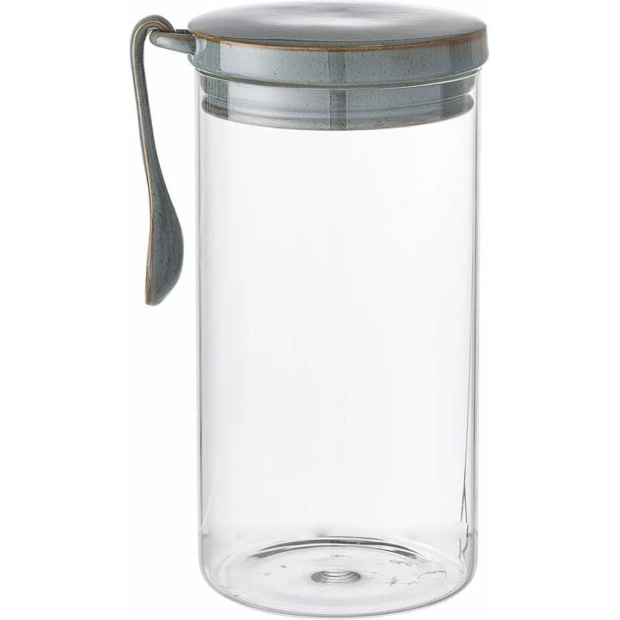 Bloomingville Pixie Glass Storage Jar With Spoon - Large