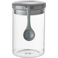 Bloomingville Pixie Glass Storage Jar With Spoon
