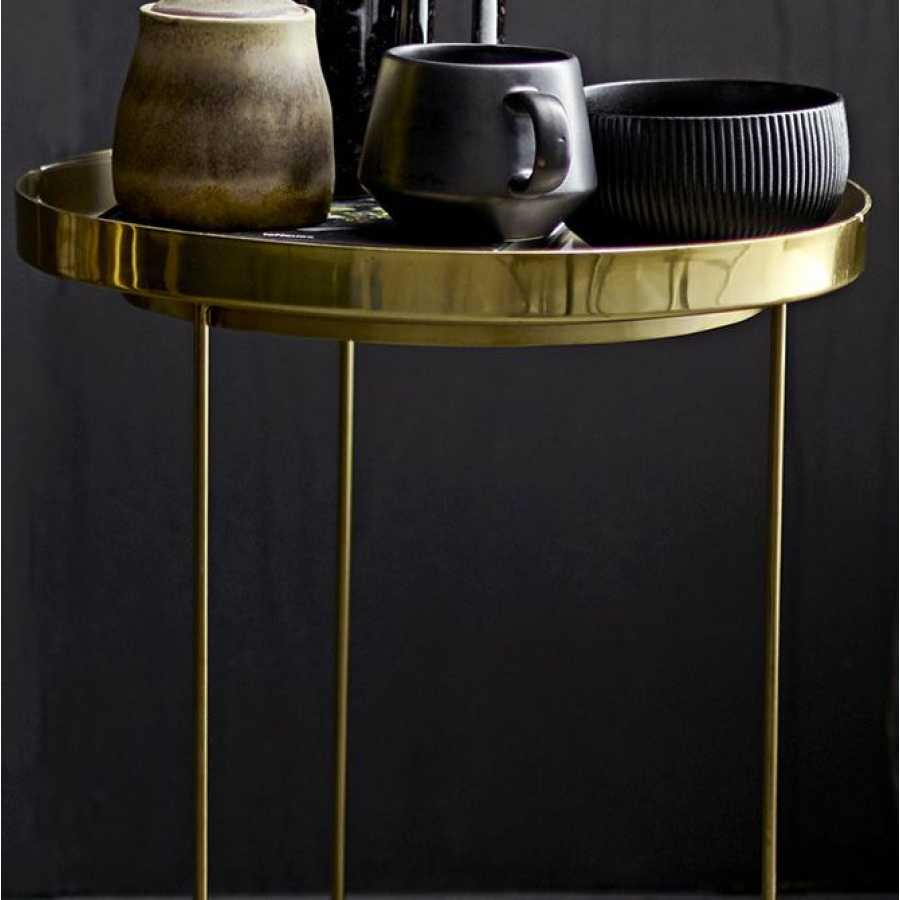 Bloomingville Pretty Plant Stand - Gold
