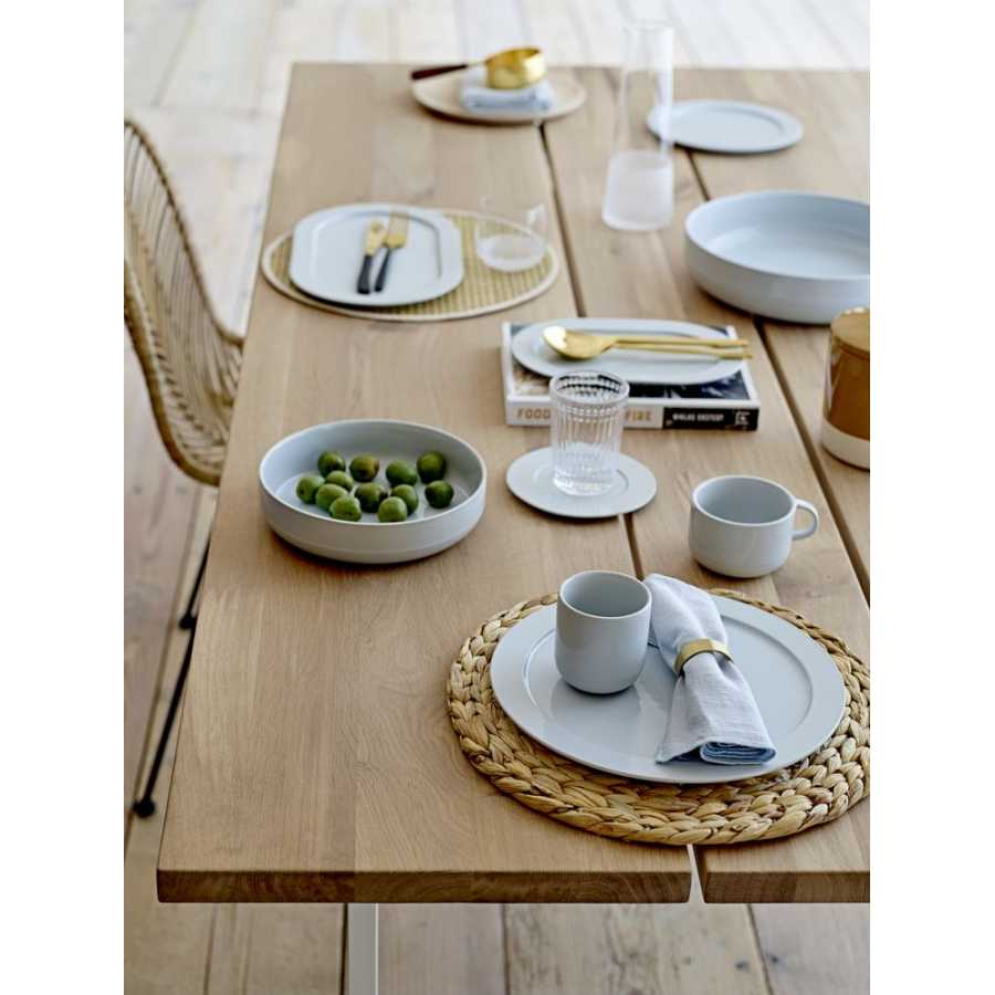 Bloomingville Cozy Dining Table - Nature & White