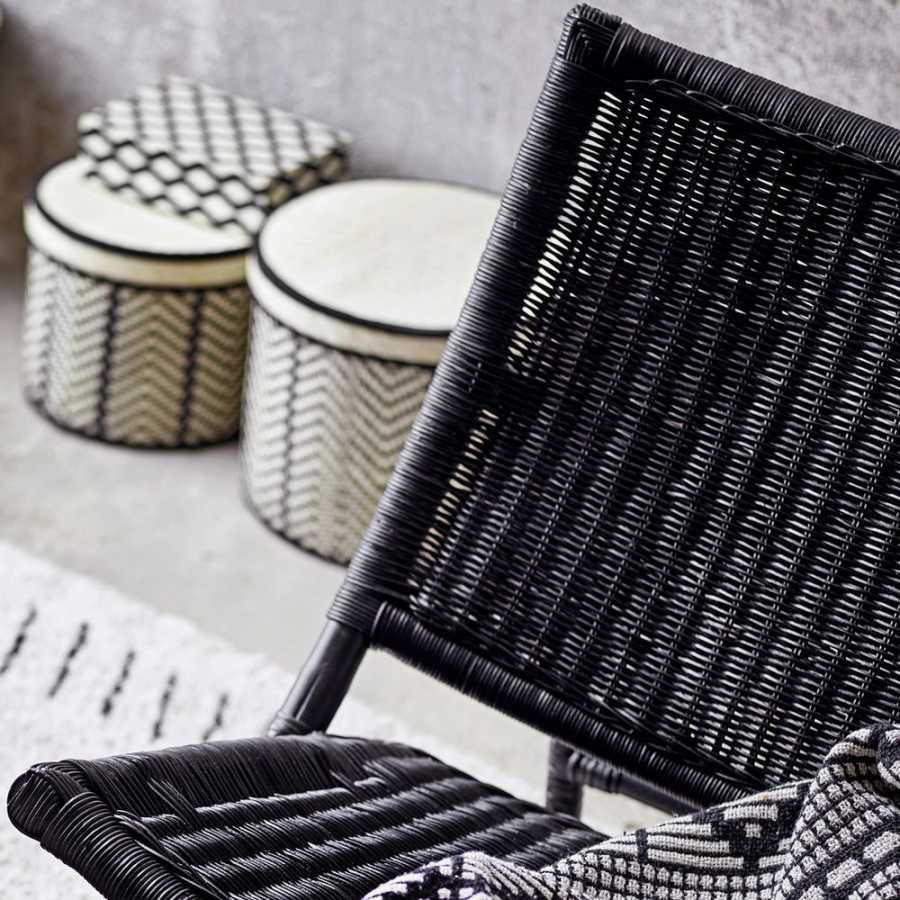 Bloomingville Baz Lounge Chair - Black