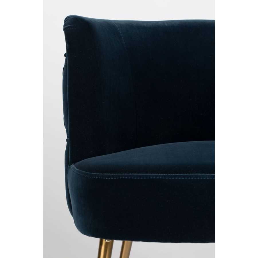 Bold Monkey Such A Stud Chair - Dark Blue
