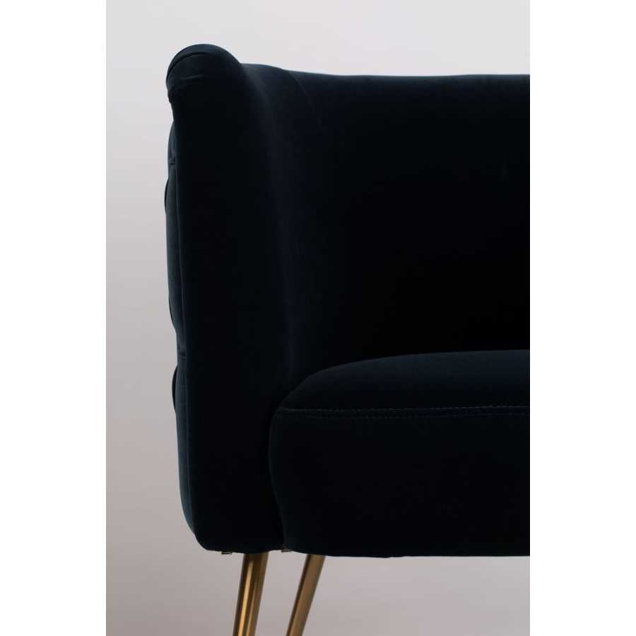 Bold Monkey Such A Stud Lounge Chair - Dark Blue