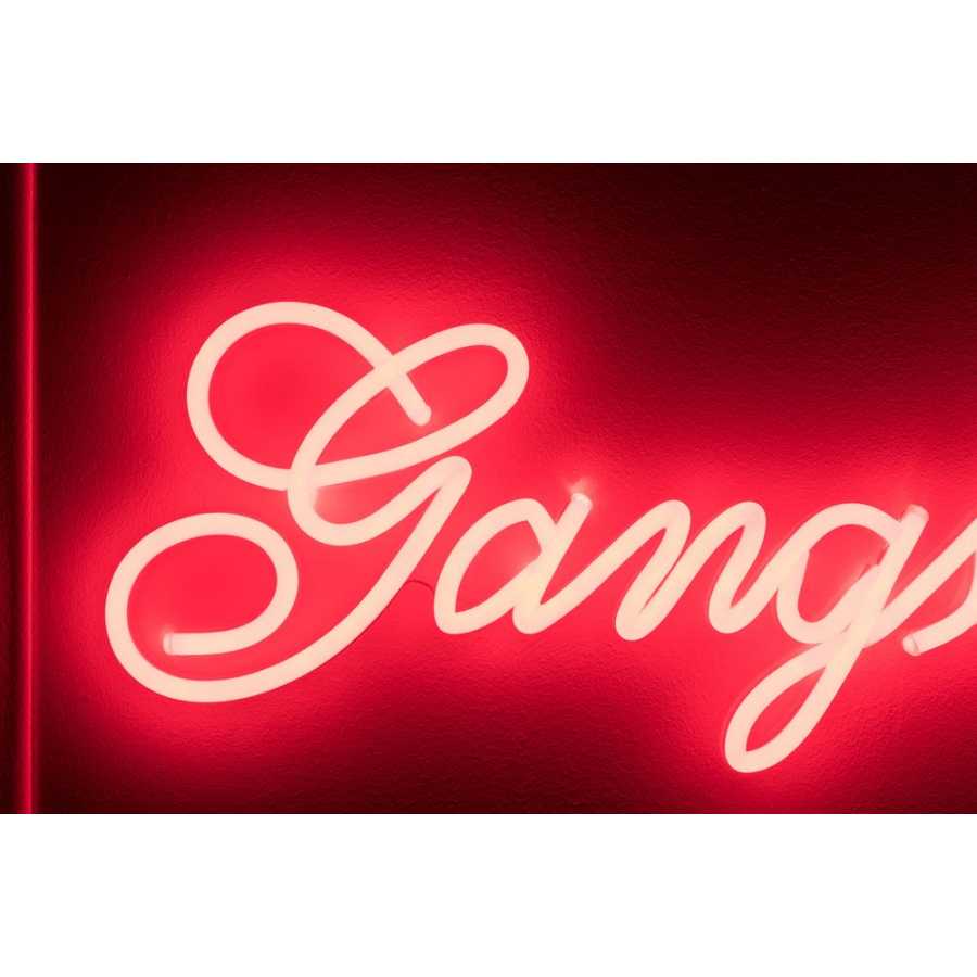 Bold Monkey Gangsters Neon Sign