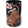 Bold Monkey Songs Of The Night Tiger Vase - Handpainted