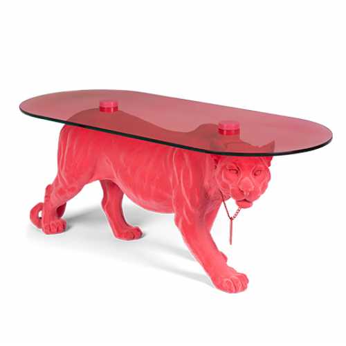 Bold Monkey Dope As Hell Coffee Table - Pink