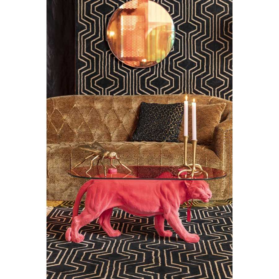 Bold Monkey Dope As Hell Coffee Table - Pink