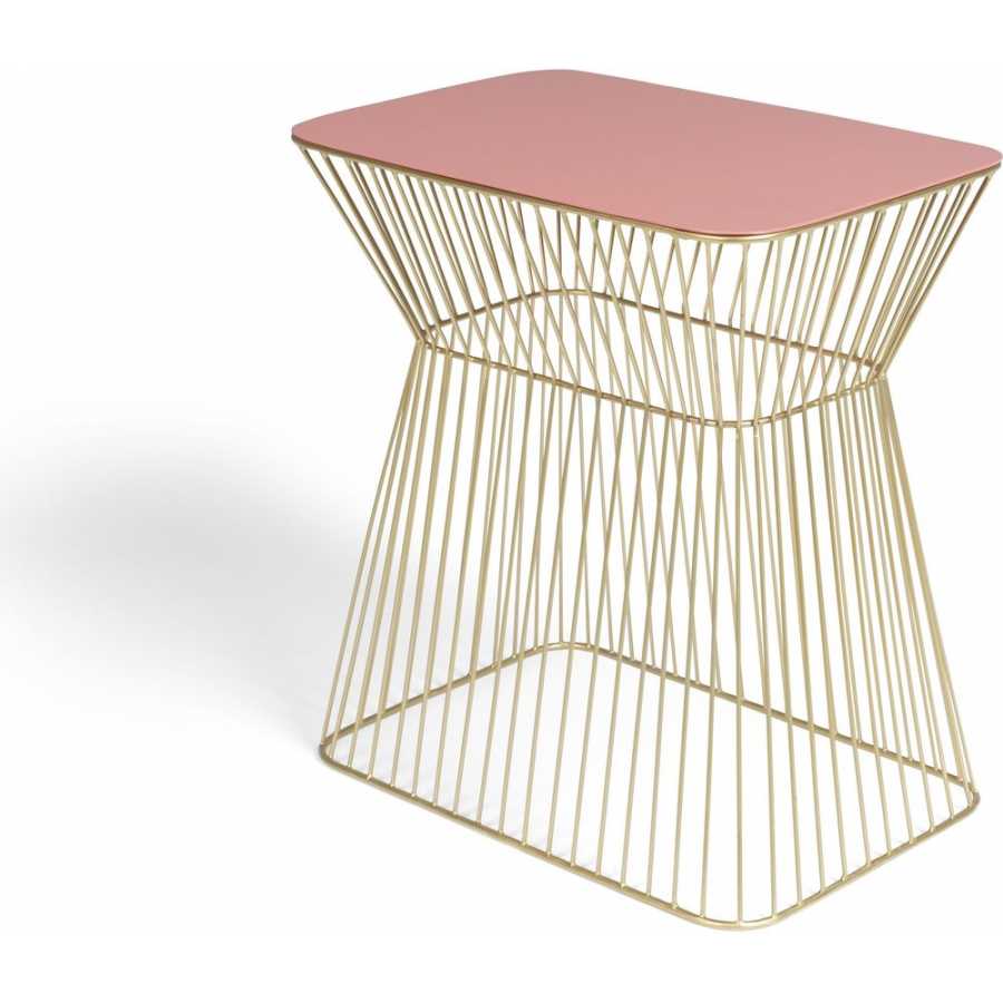 Bold Monkey No Offence Side Table - Old Pink