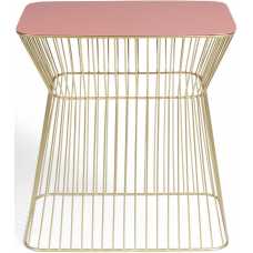 Bold Monkey No Offence Side Table - Old Pink