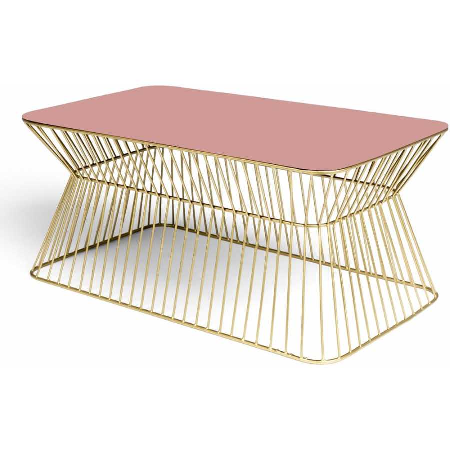 Bold Monkey No Offence Coffee Table - Old Pink