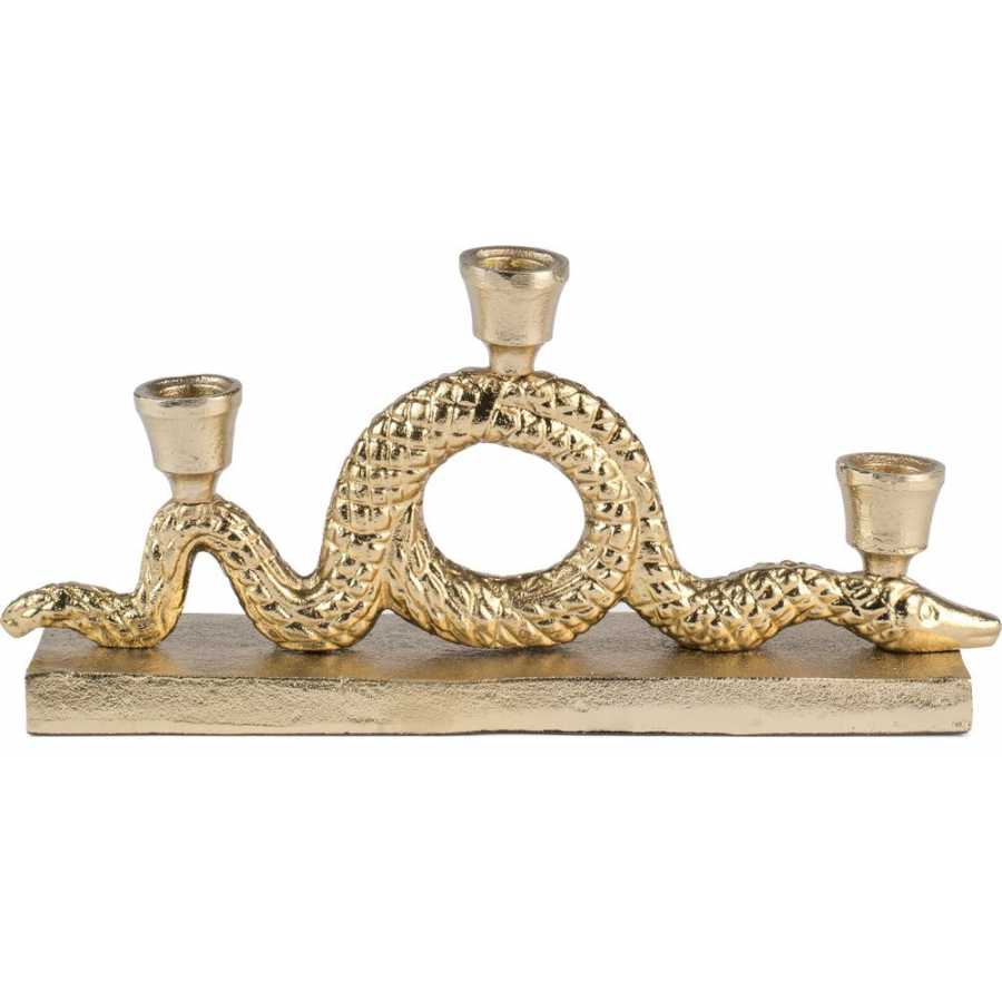 Bold Monkey Keep The Snakes Away Candle Stick Holder