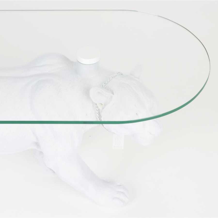 Bold Monkey Dope As Hell Coffee Table - White