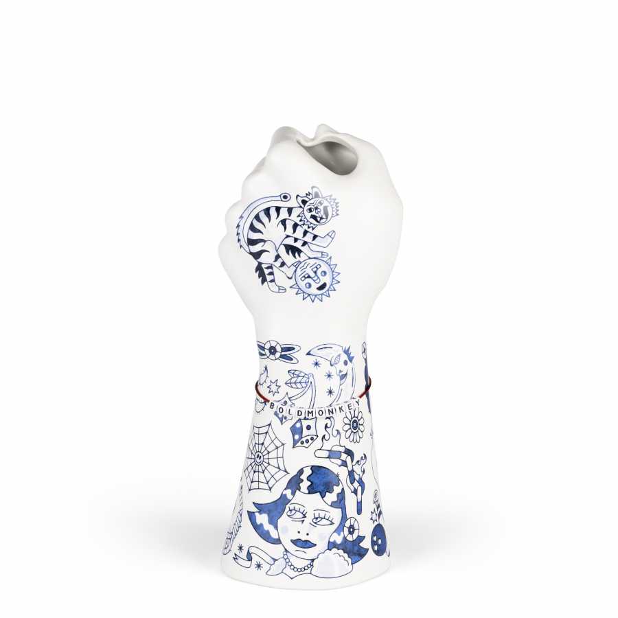 Bold Monkey Liberty Matters Vase - Blue