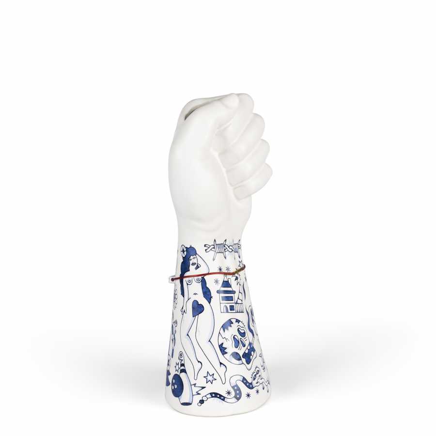 Bold Monkey Liberty Matters Vase - Blue