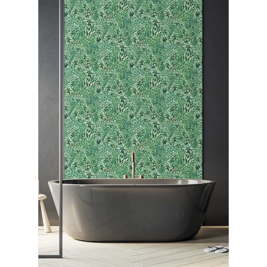 Brand Mckenzie Tropical Daze Alpine Landscape BMTD001/02A Wallpaper - Alpine Green
